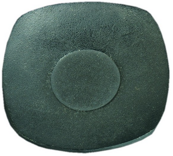 SOTTOTAZZA IN GHISA ZEN NERO