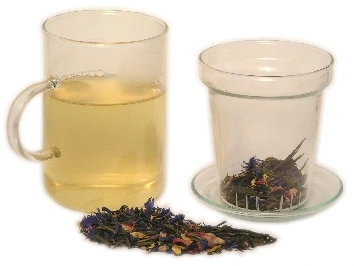 [ATS01] TEA SET VETRO - 3 PZ.