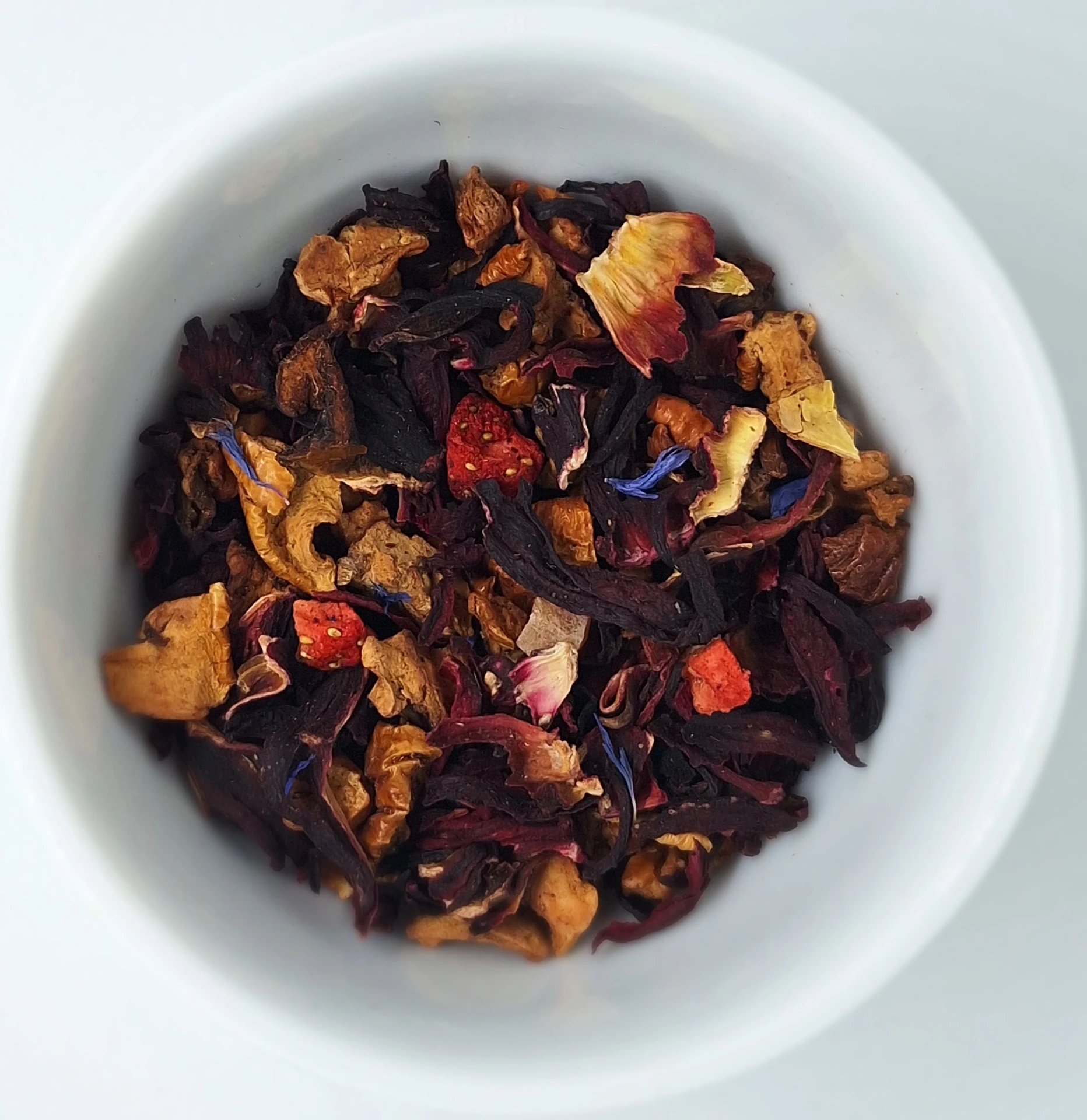 [KM728_100] MISCELA PER INFUSI AROM.FRAGOLA-LIMONE 100 G.